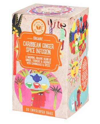 Caribbean Ginger Spice Te øko  20 Breve