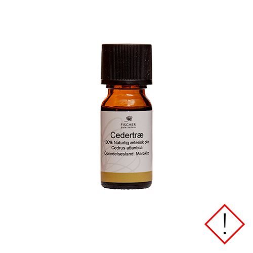 Cedertræsolie æterisk Fischer Pure Nature 10 Ml
