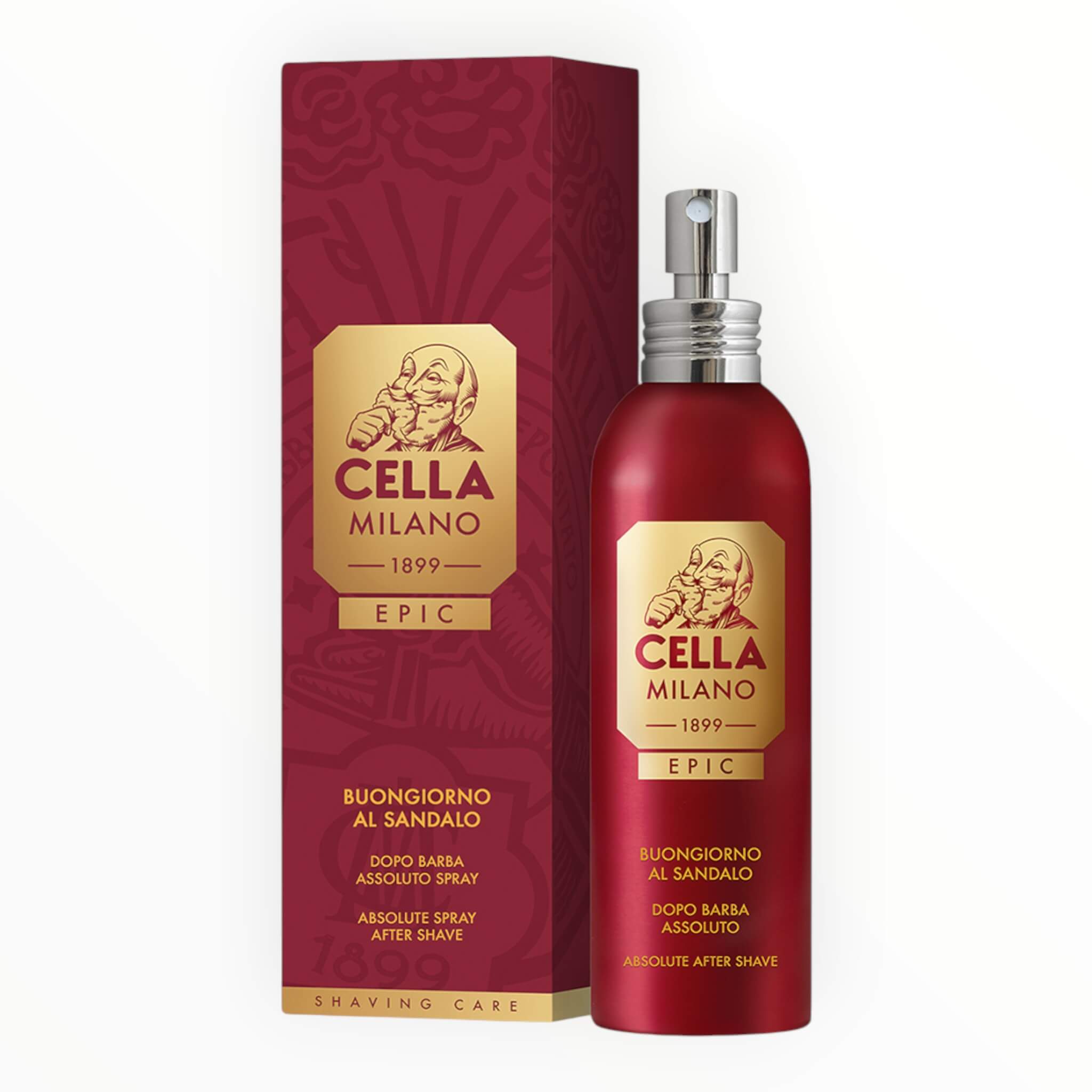 Cella Milano Epic Aftershave Spray  Buongiorno Al Sandalo  100 Ml