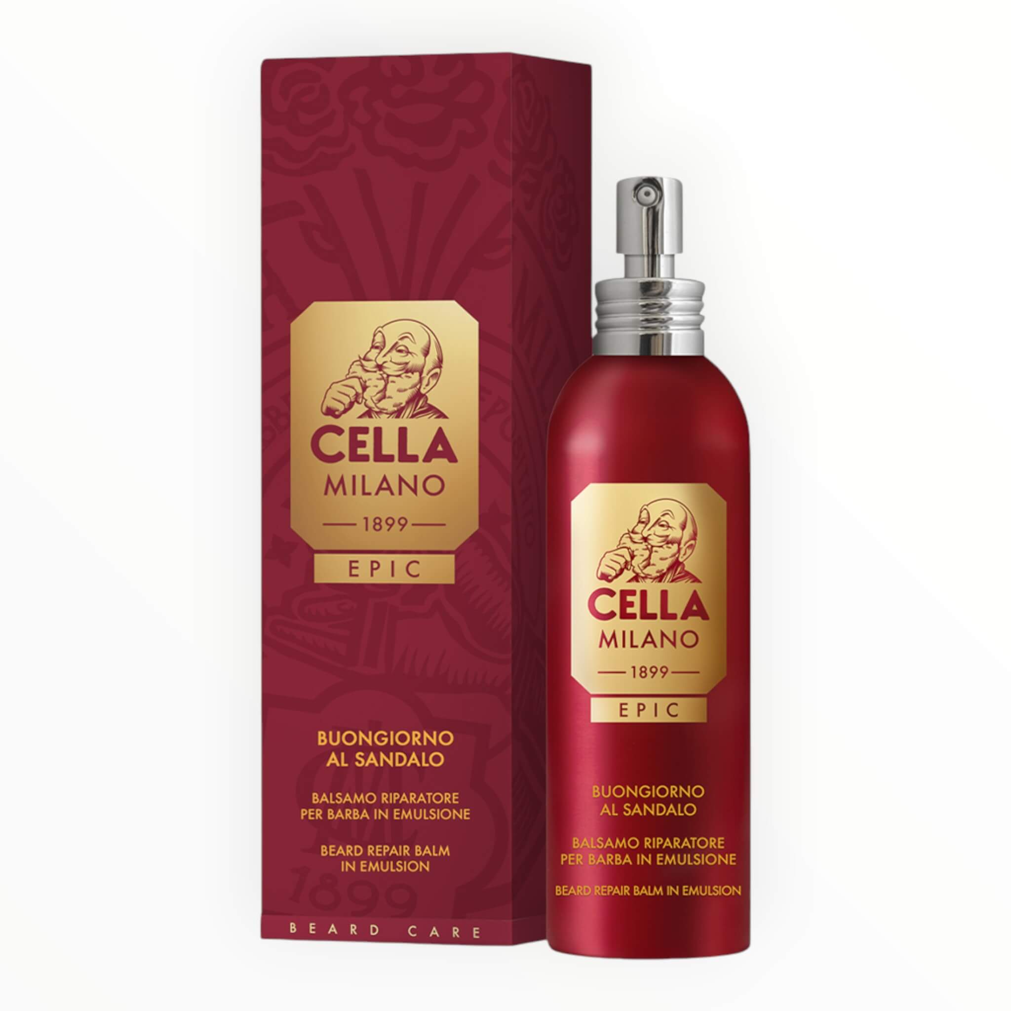 Cella Milano Epic Skægbalm  Buongiorno Al Sandalo  100 Ml