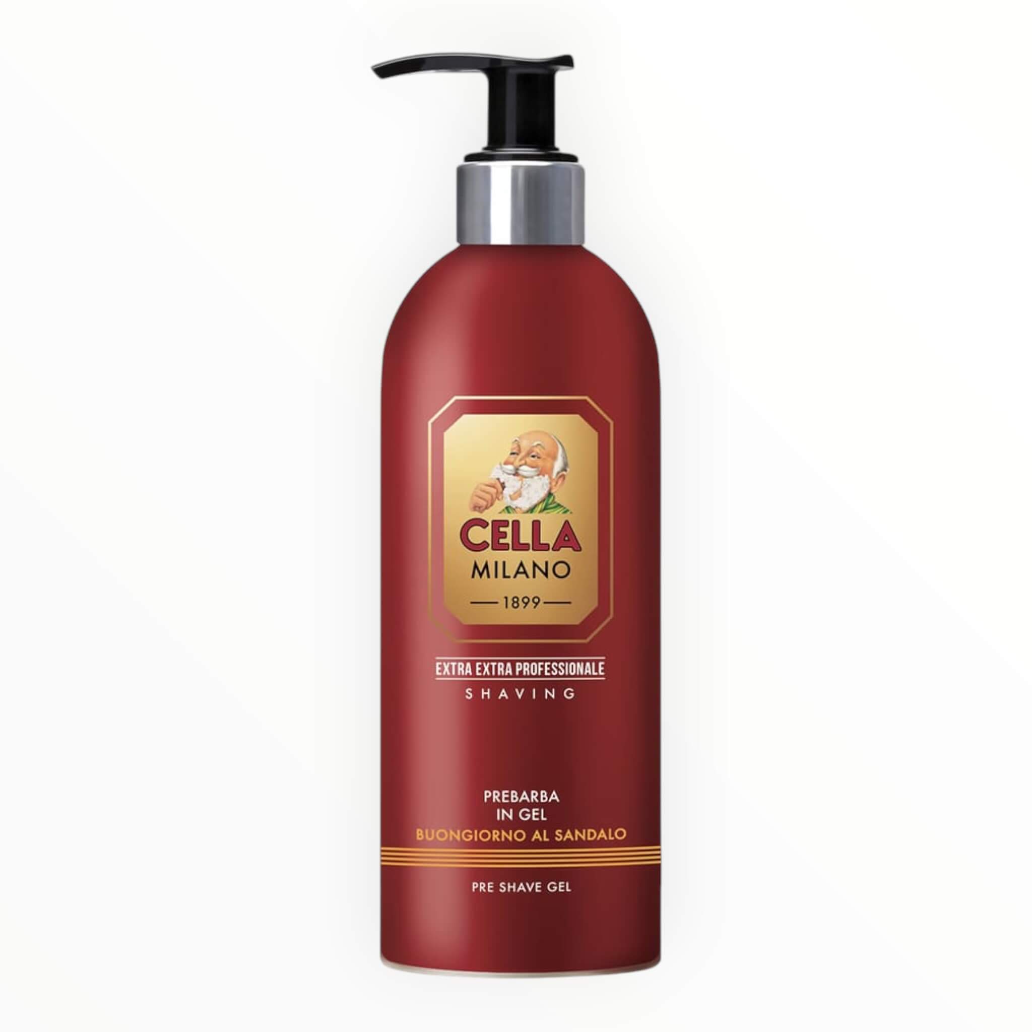 Cella Milano Preshave Gel  Buongiorno Al Sandalo  500 Ml