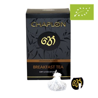 Chaplon Breakfast Tea Breve økologisk  15breve