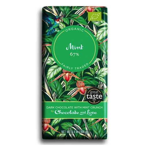 Chocolate And Love Chokolade Mint 67     80g
