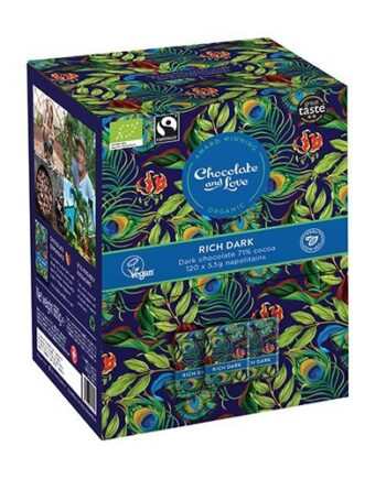 Chocolate And Love Rich Dark Dispenser 120x5 5g Chokolader     660g