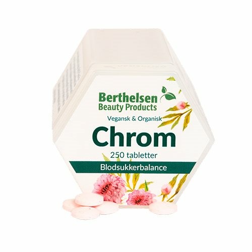 Chrom 62   Mcg    Berthelsen 250 Tabletter