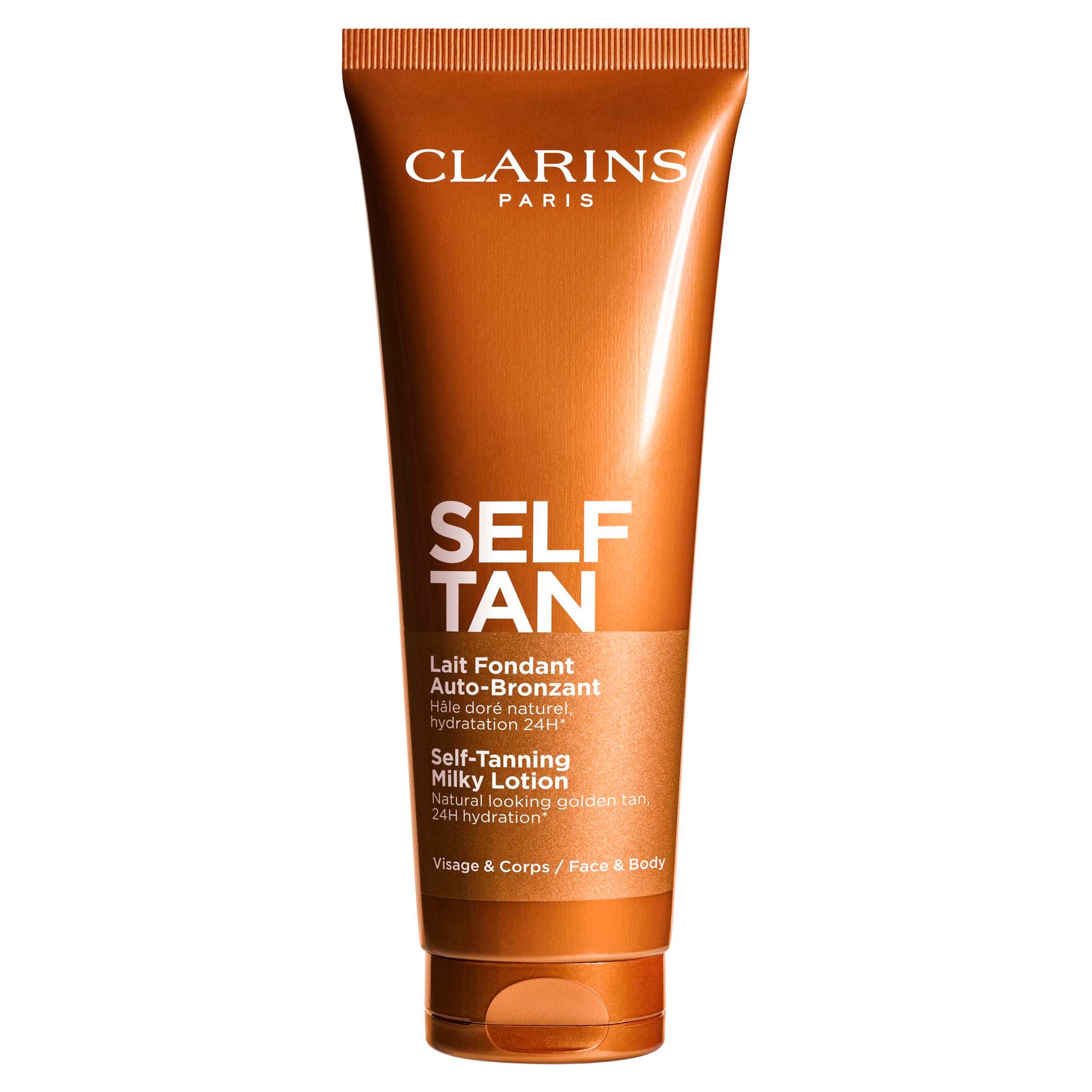 Clarins Self Tanning Milky Lotion Face Body 125 Ml