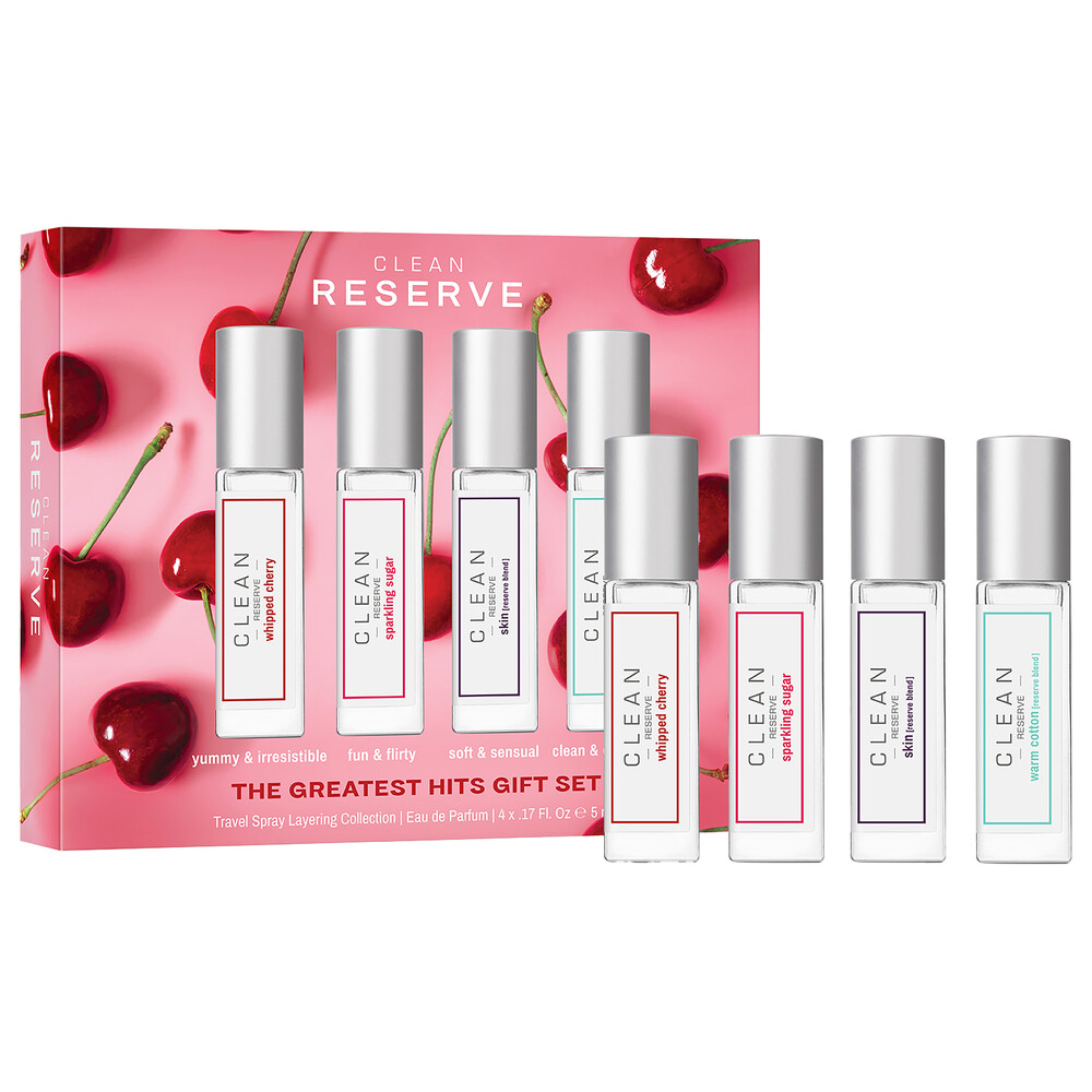 Clean Gift Set Reserve Layering Travel Spray Edp Ml