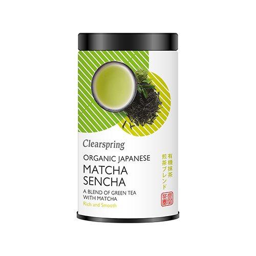 Clearspring Matcha Sencha Grøn Te Løsvægt 85g