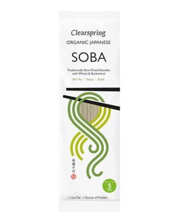 Clearspring Soba Nudler  Hvede   Boghvede     200g