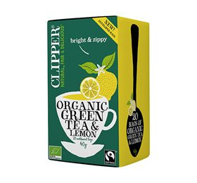 Clipper Grøn Te    Citron Te   20br