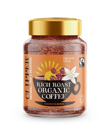 Clipper Instant Kaffe Rich Roast    100g