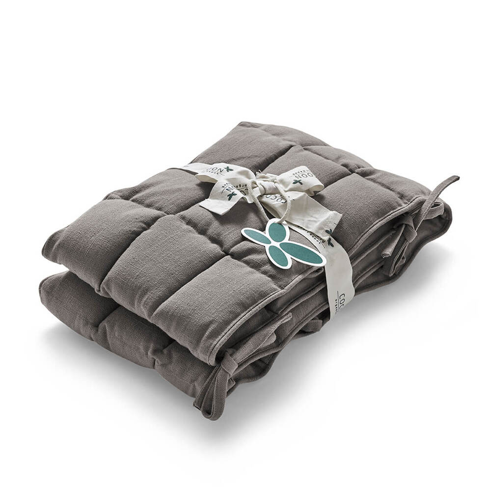 Cocoon Kapok Sengerand Til Sebra Sengen 28x180 Baby Jr Dusted Brown