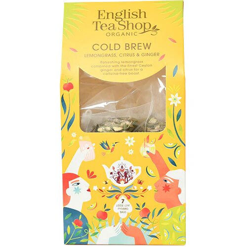 Cold Brew Lemongrass Citrus Ginger Tea øko Breve