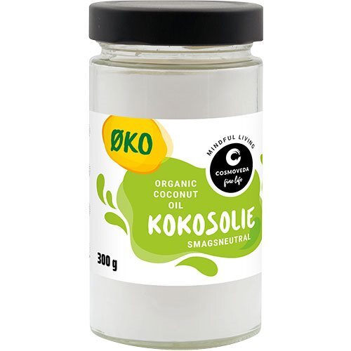 Cosmoveda Kokosolie Koldpresset økologisk 300 Gram