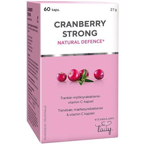 Cranberry Strong 60 Kapsler
