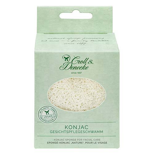 Croll Denecke Konjac Svamp Ansigt 1stk