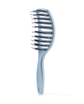 Curvy Brush Hårbørste Med Vildsvinehår Sky Blue