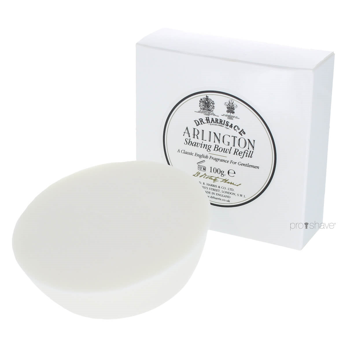 Harris   Co  Ltd Arlington Barbersæbe  Refill  100 Gr