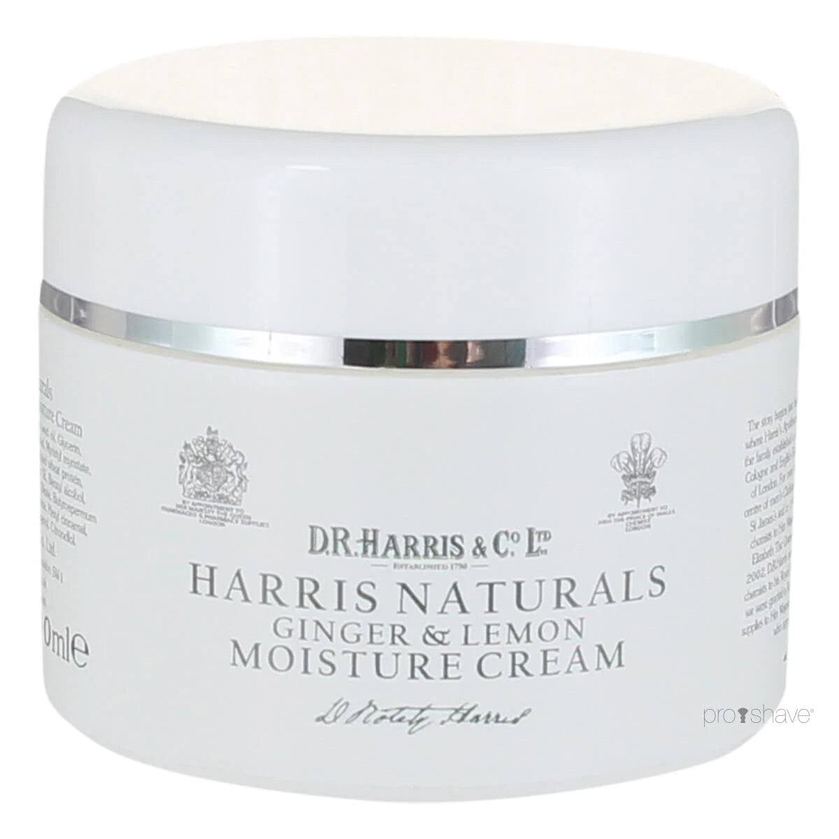 Harris Co Ltd Naturals Moisture Cream Ginger Lemon 100 Ml