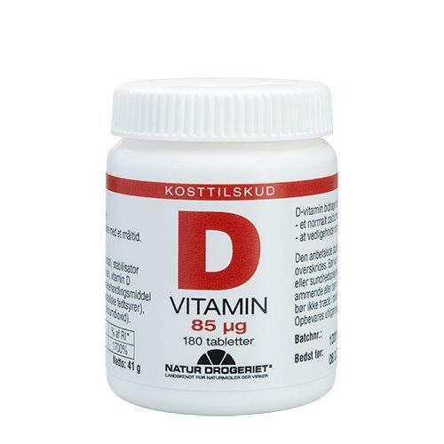 D3-vitamin 85 Mcg  Super    180tab