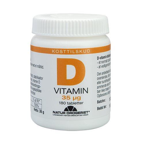 D3-vitamin 35 Ug  180tab