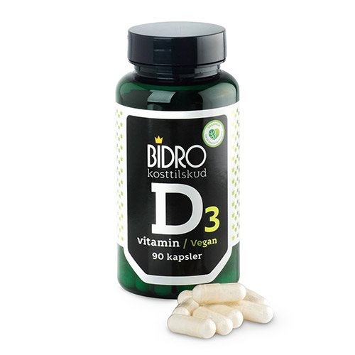 D3-vitamin Vegan 90 Kapsler