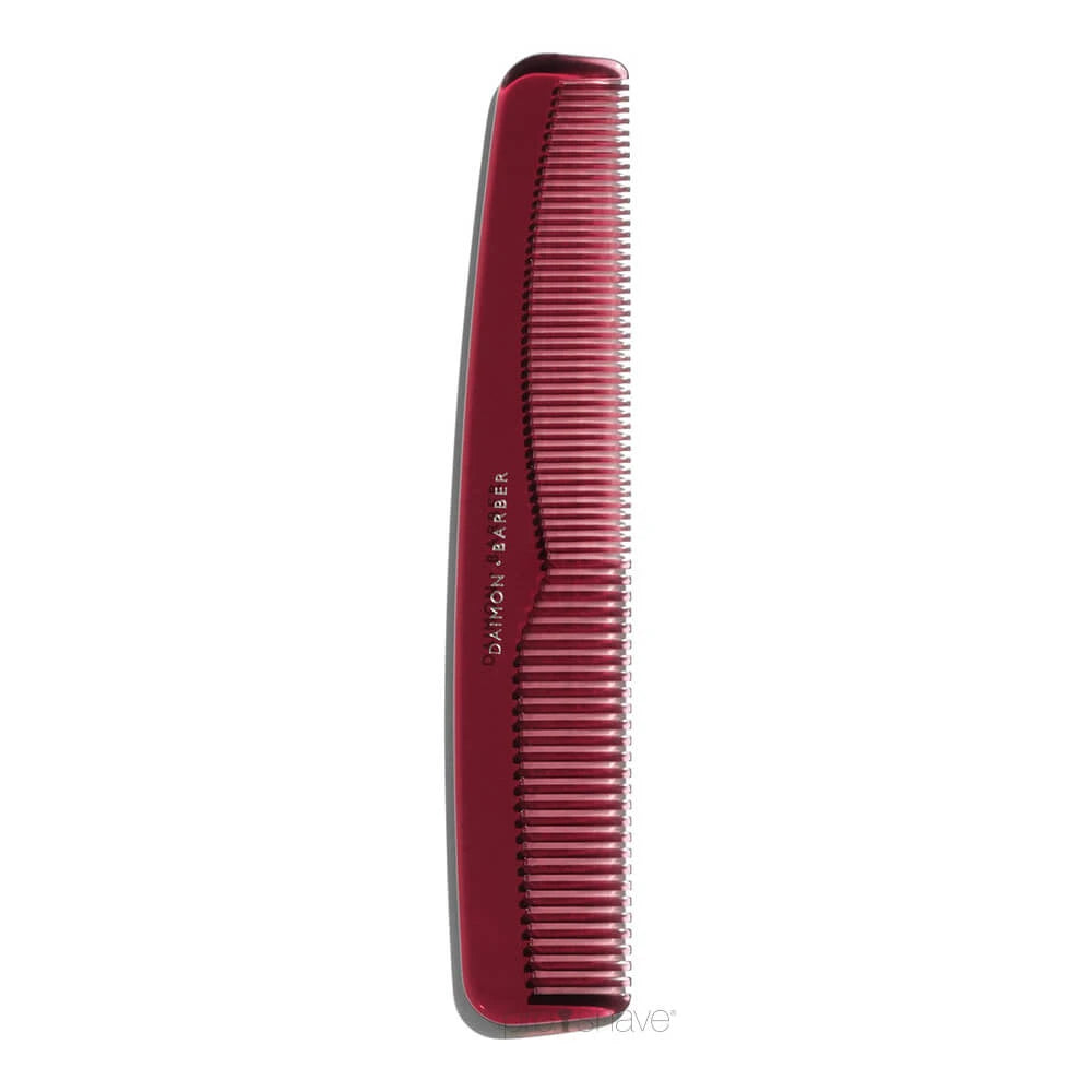 Daimon Barber Double Tooth Comb Akryl