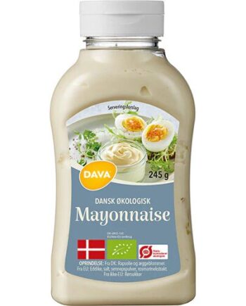 Dava Mayonnaise øko  245 Gram