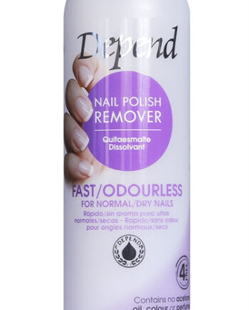 Depend Nail Polish Remover Parfumefri Hurtigvirkende 250 Ml