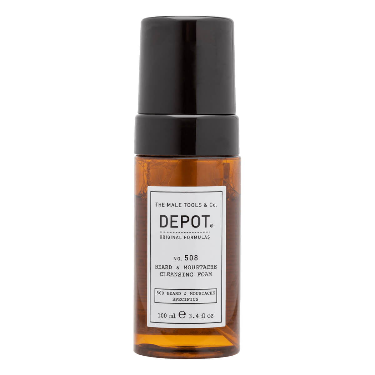 Depot The Male Tools Co Beard Moustache Cleansing Foam No 508 100 Ml