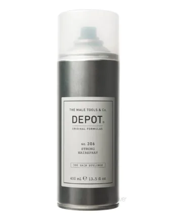 Depot The Male Tools   Co  Strong Hairspray  No  306  400 Ml