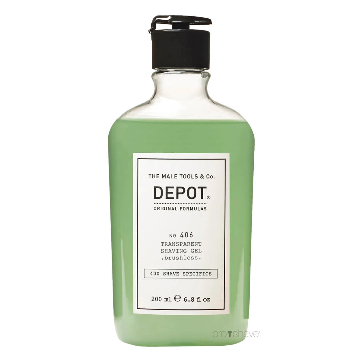 Depot The Male Tools Co Transparent Shaving Gel No 406 100 Ml