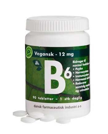 Dfi B6 12mg Vegansk  90tab