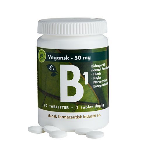 Dfi B1 50 Mg Vegansk 90tab