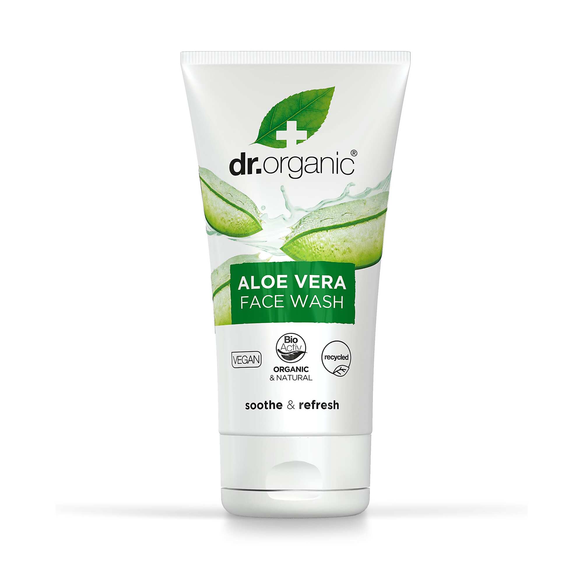 Dr  Organic Aloe Vera Soothing Face Wash 150 Ml