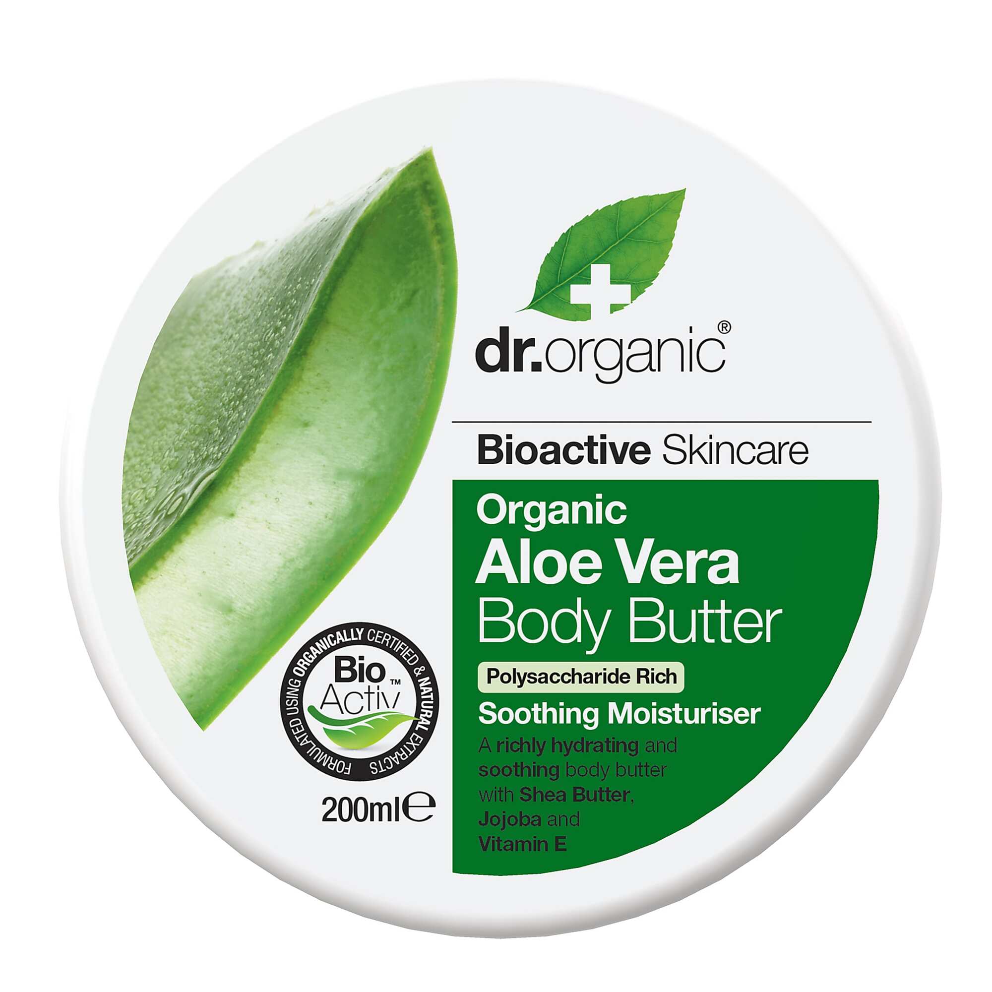 Dr  Organic Body Butter Aloe Vera 200 Ml