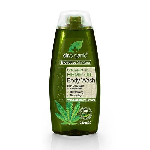 Dr Organic Body Wash Hemp Oil 250ml