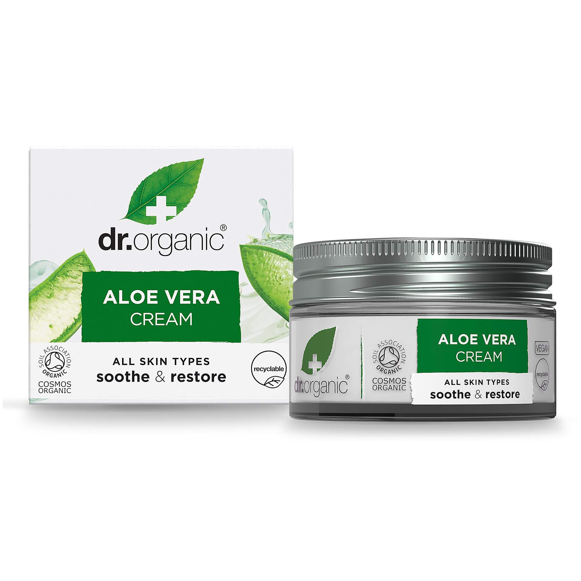 Dr  Organic Day Cream Aloe Vera 50 Ml