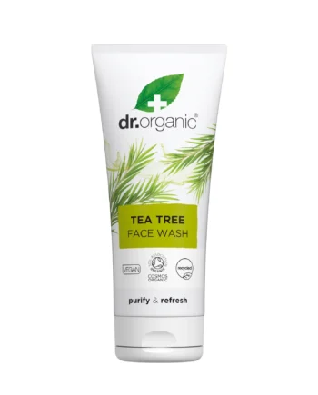 Dr  Organic Face Wash Tea Tree 200 Ml