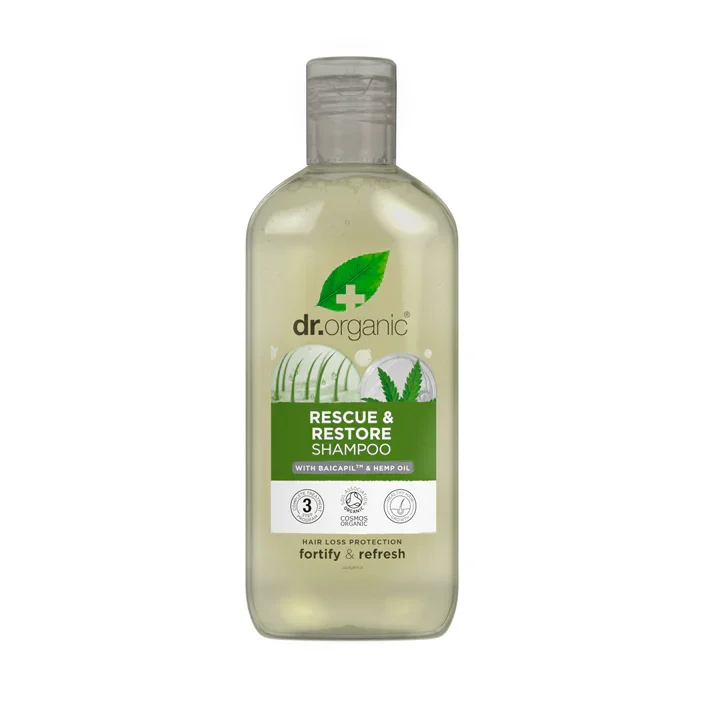 Dr Organic Hemp Oil Rescue Shampoo 250 Ml