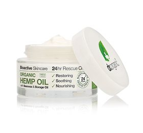 Dr  Organic 24 Hr Rescue Creme Hemp Oil  Bull  50ml