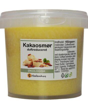 Kakaosmør  Duftreduceret økologisk 100 Gram