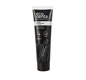 Ecodenta Tandpasta    Sort Kul Uden Fluor 100 Ml