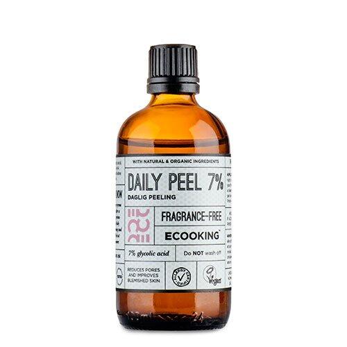 Ecooking Daily Peel    100 Ml   Inkl  Gratis Ecooking Ansigtolie 10 Ml  Værdi 159 95