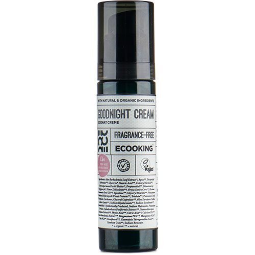 Ecooking 50  Goodnight Cream 50 Ml   Inkl  Gratis Ecooking Ansigtolie 10 Ml  Værdi 159 95
