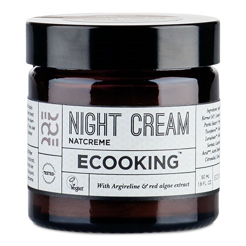 Ecooking Night Cream 50 Ml   Inkl  Gratis Ecooking Ansigtolie 10 Ml  Værdi 159 95