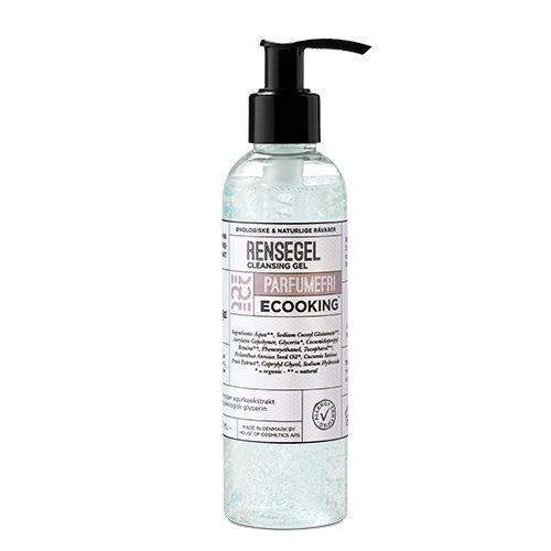 Ecooking Rensegel Parfumefri 200 Ml   Inkl  Gratis Ecooking Ansigtolie 10 Ml  Værdi 159 95