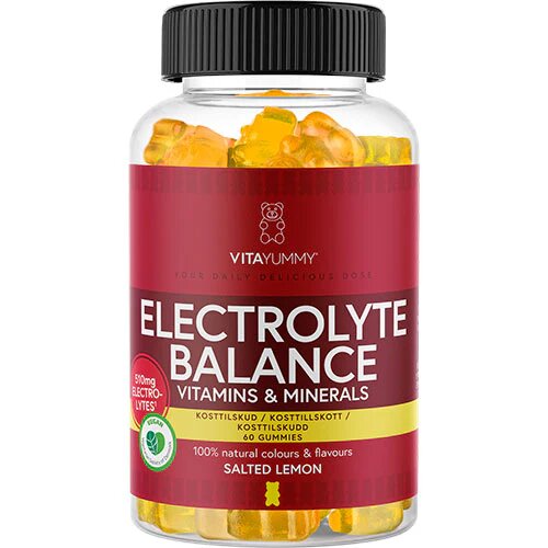 Electrolyte Balance Salted Lemon 60 Gum