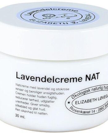 Elizabeth Løvegal Natcreme Lavendel  30ml