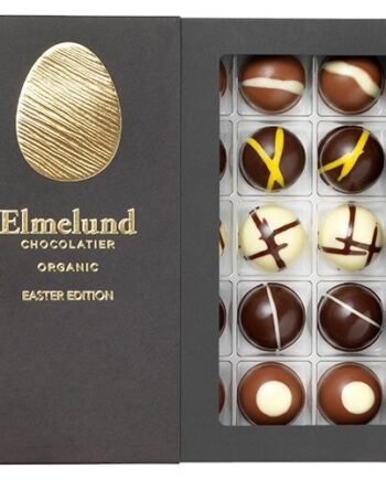 Elmelund Gaveæske    Fyldte Chokolader 25 Stk    250g